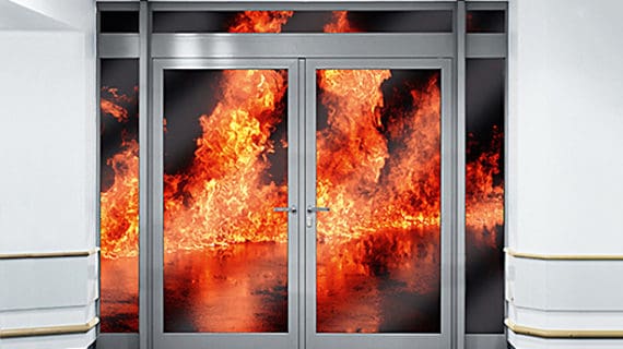 Ako spoznať dvere odolné voči ohňu?