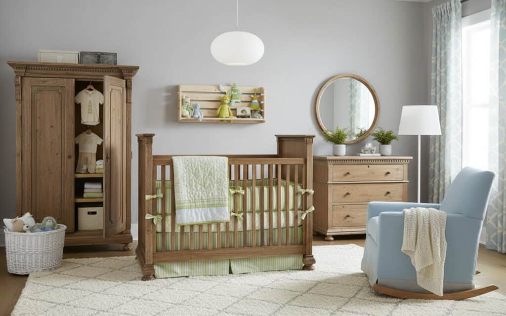 Detská izba vo vintage štýle