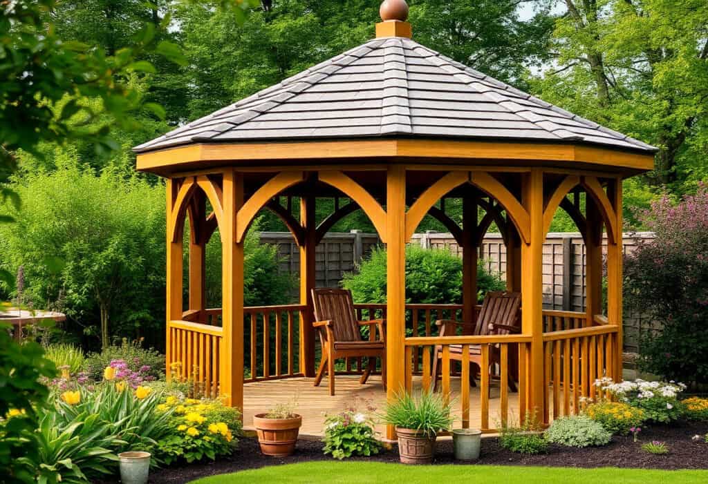 Altánok vhodný do každej záhrady