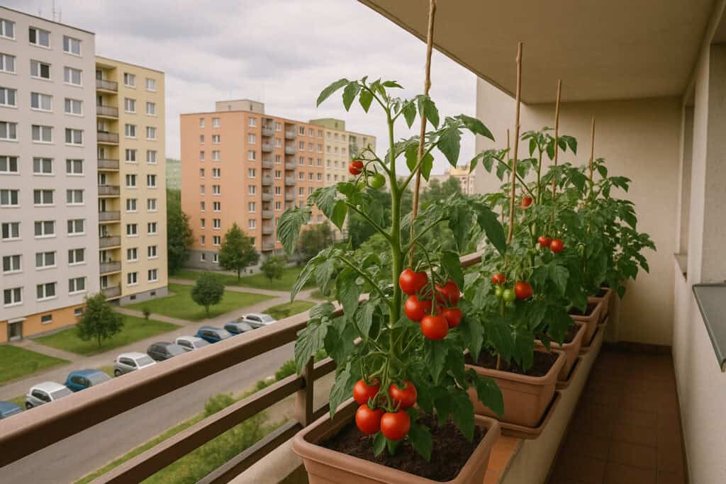 Ako na pestovanie zeleniny na sídlisku